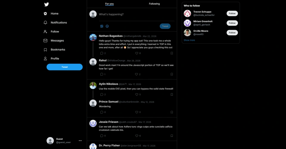 Chirper screenshot