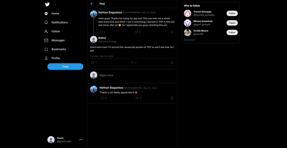 Chirper screenshot